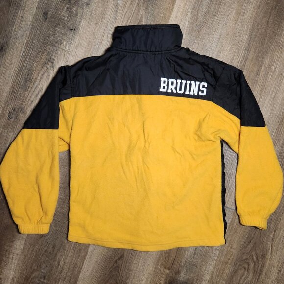 🏒🐻💛🖤Boston Bruins Kids' Size L (12/14) Full-Zip Jacket NHL Apparel - Picture 2 of 3